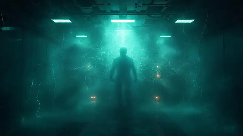 Campo energético misterioso en cámara de contención
