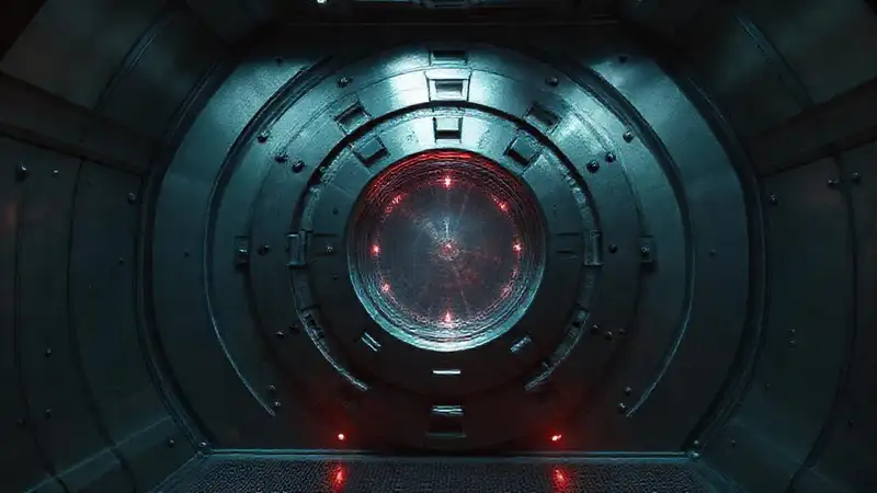 Estructura misteriosa en laboratorio de alta tecnología