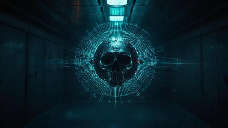 Objeto misterioso en sala de contención