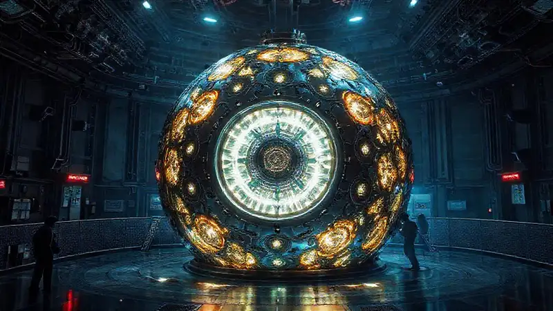 Estructura metálica fractal con energía misteriosa