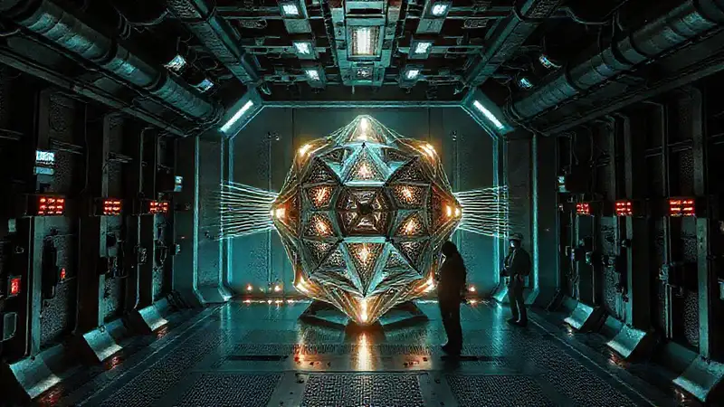 Estructura metálica secreta emite pulsos misteriosos