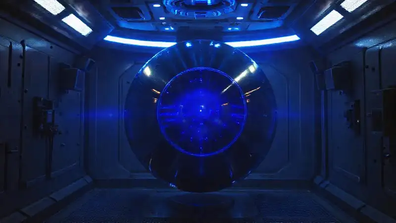 Objeto misterioso en cámara de alta tecnología