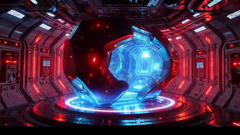 Estructura irregular, energía, tecnología y atmósfera ominosa