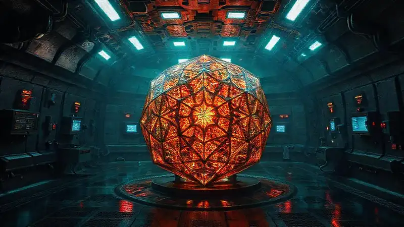 Cámara subterránea misteriosa con energía psico-espiritual