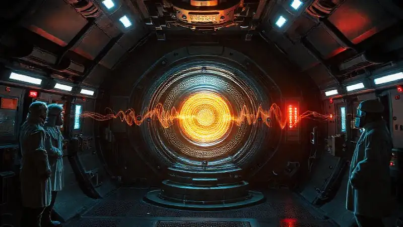 Cámara futurista con energía y seguridad oculta