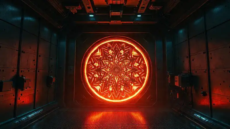 Cámara de contención con portal interdimensional