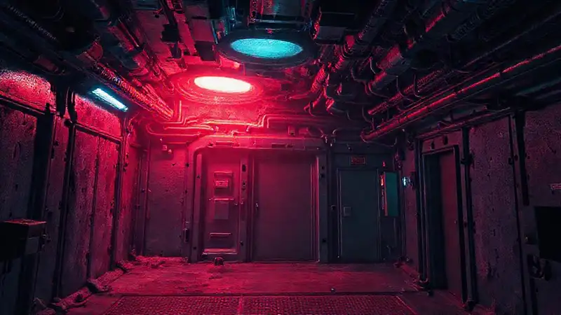 Estructura misteriosa en entorno de alta seguridad