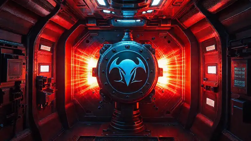 Cámera de contención alienígena de alta seguridad