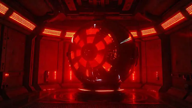 Estructura semiesférica misteriosa emite radiación