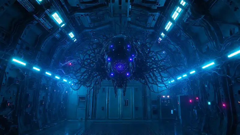Hangar de contención, red neuronal y señales UV