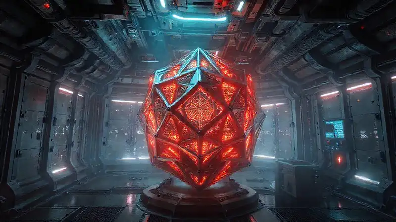 Estructura metálica, energía y atmósfera inquietante