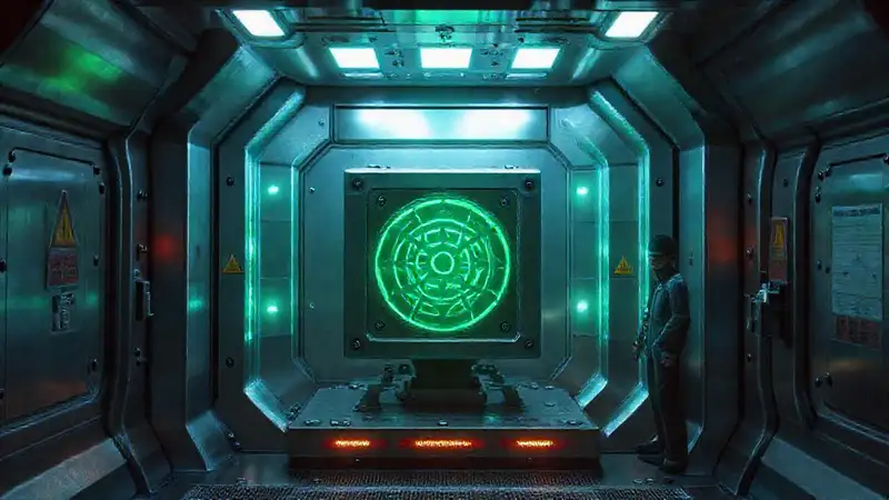 Cámara de contención tecnológica y misteriosa