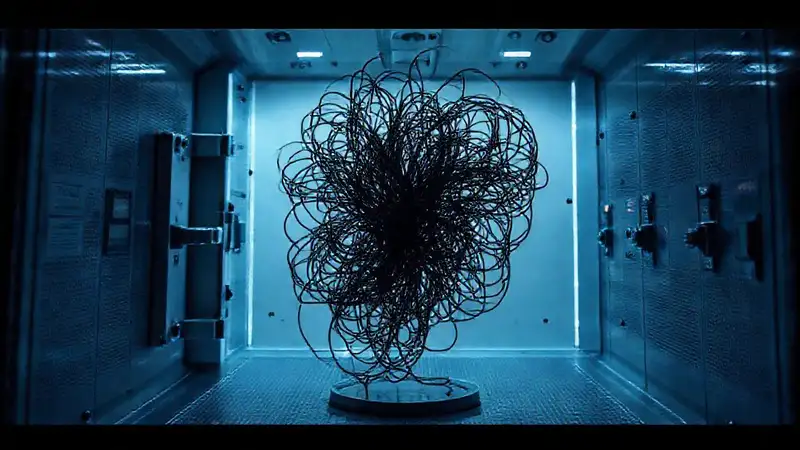 Laboratorio seguro con polímero misterioso restringido