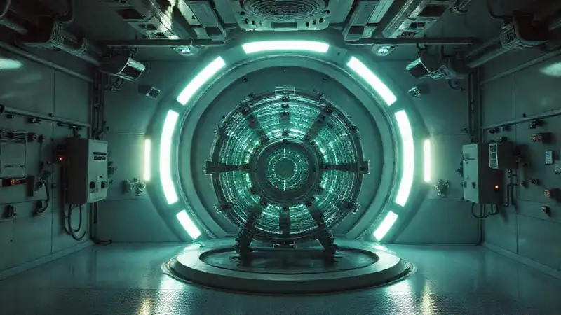 Sala de contención segura con anomalía misteriosa