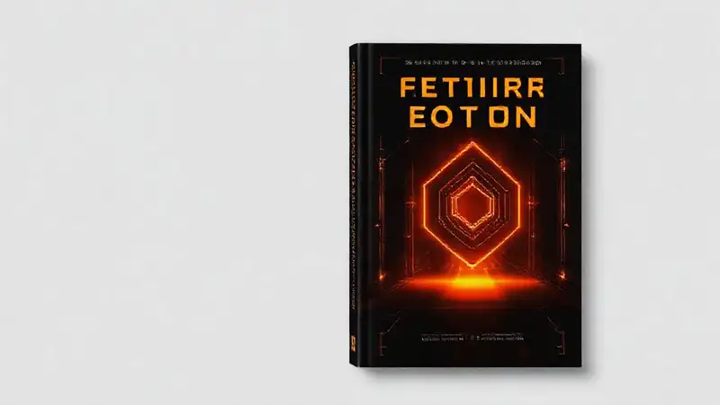 Diseño futurista con forma geométrica luminosa