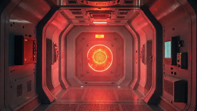 Cámara segura con tecnología y aura misteriosa