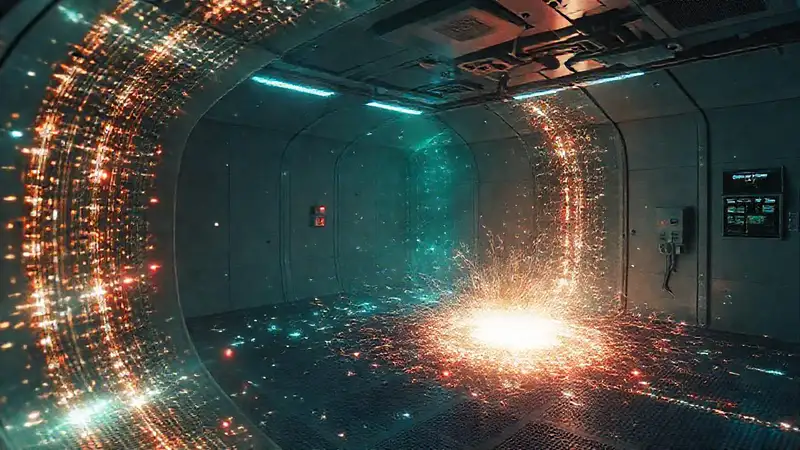 Campo energético misterioso y anomalía invisible