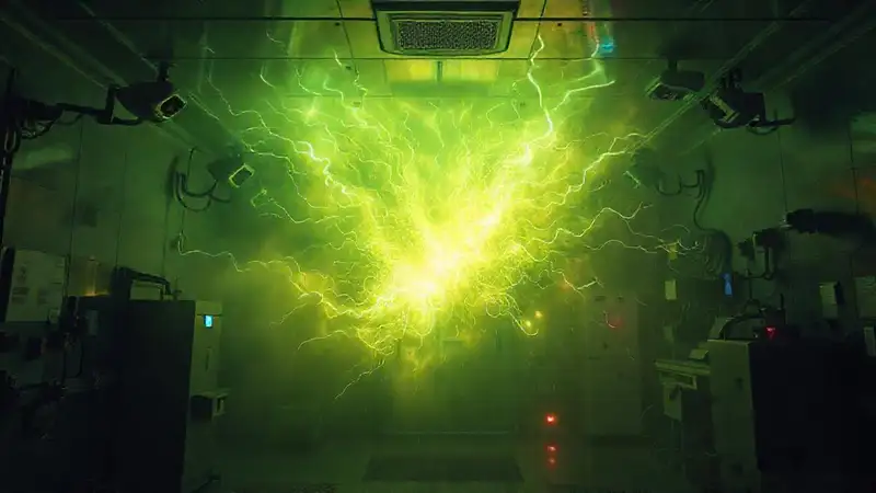 Fenómeno misterioso en entorno controlado, energía psíquica