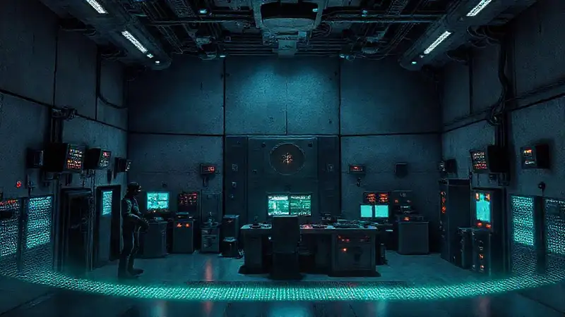 Instalación segura con vigilancia y tecnología avanzada