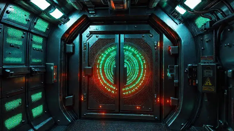 Cámara de contención tecnológica y misteriosa