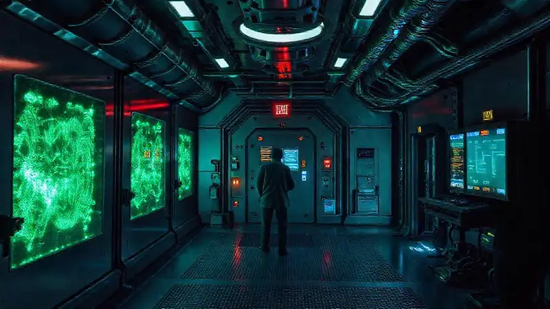 Instalación subterránea segura con tecnología avanzada