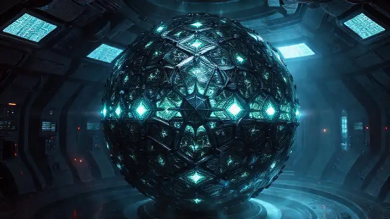 Estructura alienígena misteriosa y peligrosa en contención