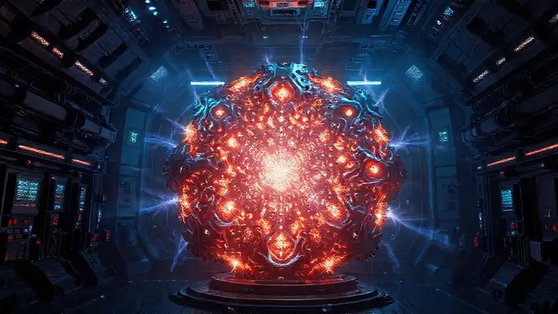 Masa metálica fractal con energía misteriosa