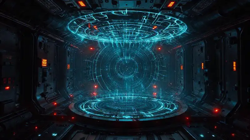 Campo electromagnético misterioso en cámara avanzada