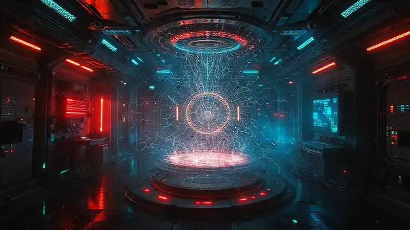 Campo electromagnético misterioso en cámara segura