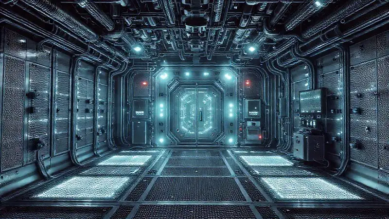 Cámara industrial segura con energía misteriosa avanzada