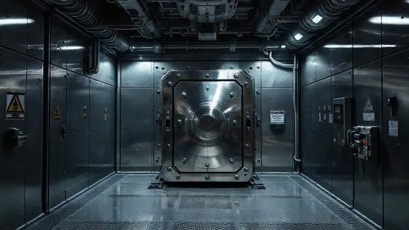 Sala segura con SCP-4610 de alta tecnología