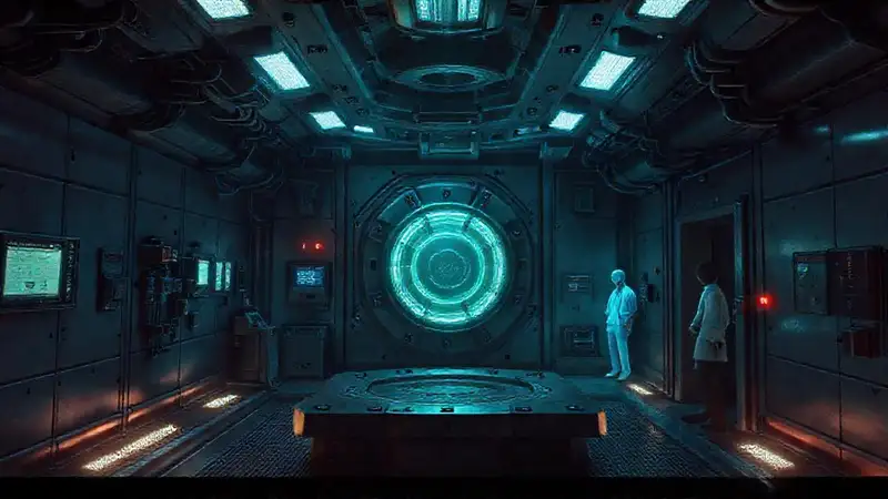 Sala de contención segura con SCP-4719 vigilada