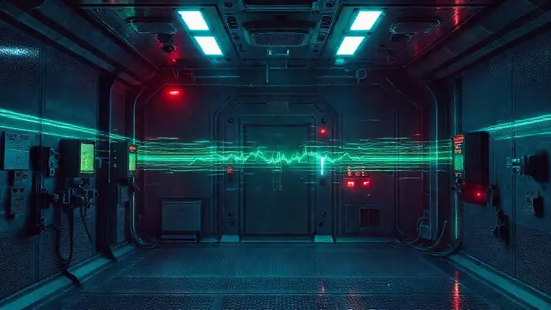 fluctuación energética misteriosa en cámara de contención