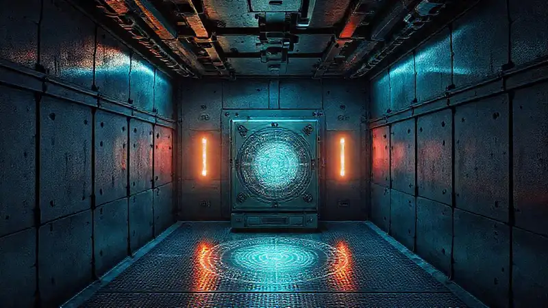 Cuadro subterráneo con tecnología y misterio