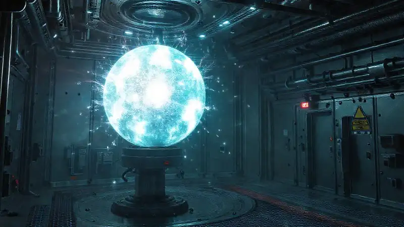 Esfera luminosa con propiedades anómalas contenida en laboratorio