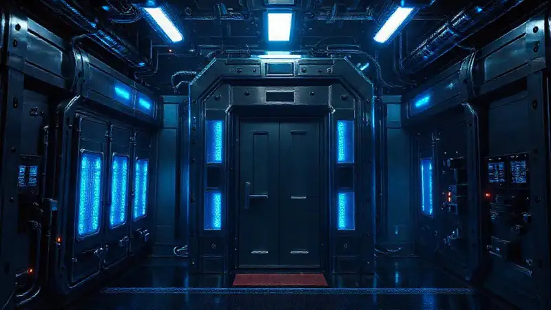 Estructura futurista y segura con tecnología avanzada