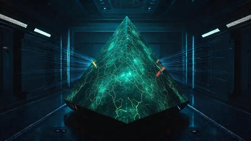 Objeto misterioso en cámara de alta tecnología