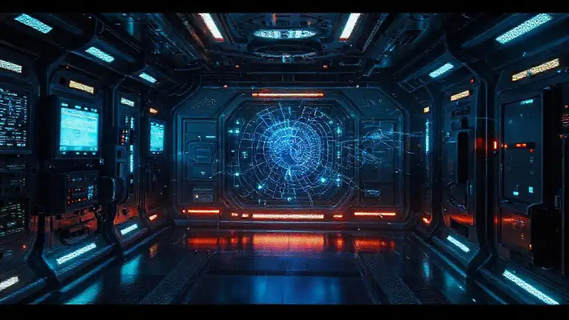 Cámaras futuristas con sensores y campos electromagnéticos