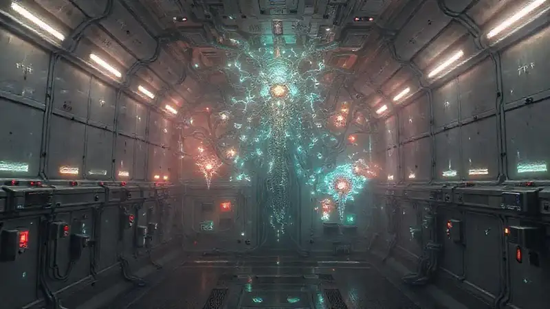 Sistema biofísico seguro y futurista controlado