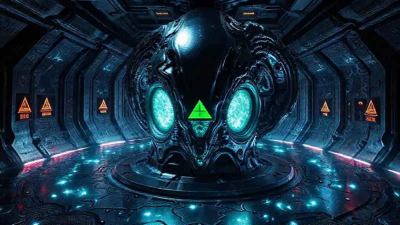 Estructura alienígena misteriosa y peligrosa
