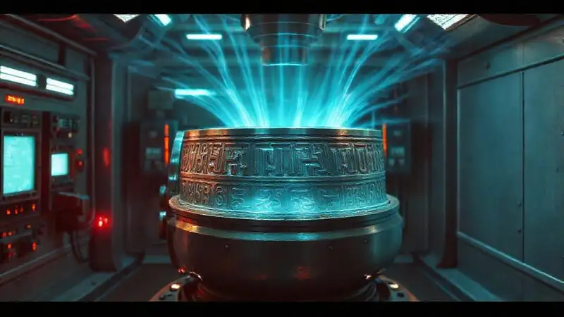 Objeto metálico antiguo emite energía misteriosa