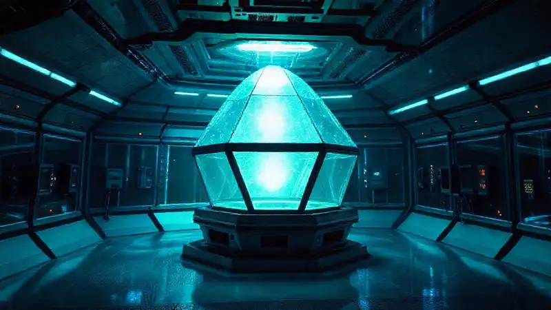 Cámaras futuristas con energía y tecnología avanzada