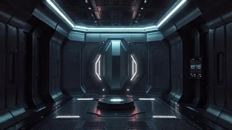 Cápsula futurista de alta seguridad y energía