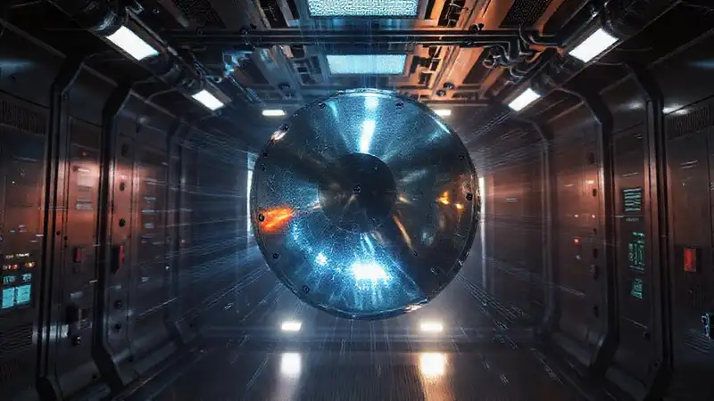 Objeto metálico misterioso en Cámara de Contención
