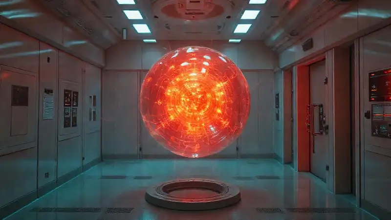 Entidad energética en cámara de alta seguridad