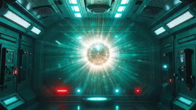 Anomalía electromagnética en cámara de contención