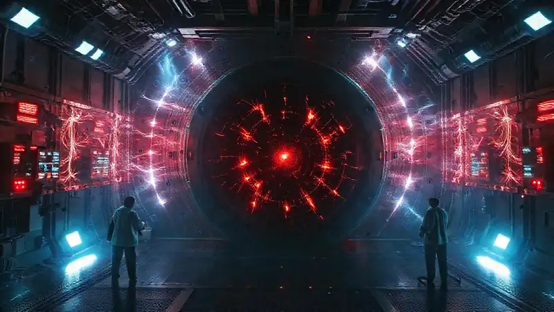 Cápsula de contención con energía misteriosa