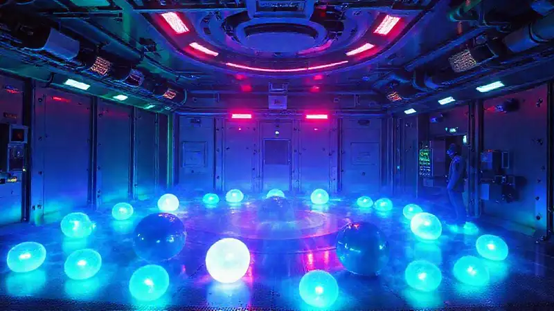 Campo energético misterioso en cámara de seguridad