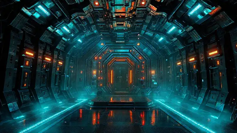 Colección futurista de energía y misterio subterráneo