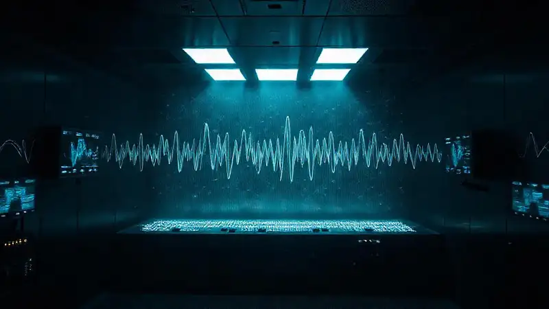 Visualización digital de ondas sonoras misteriosas